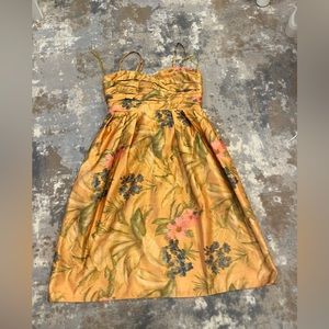 Anthropologie “James Coviello” Botanica Dress